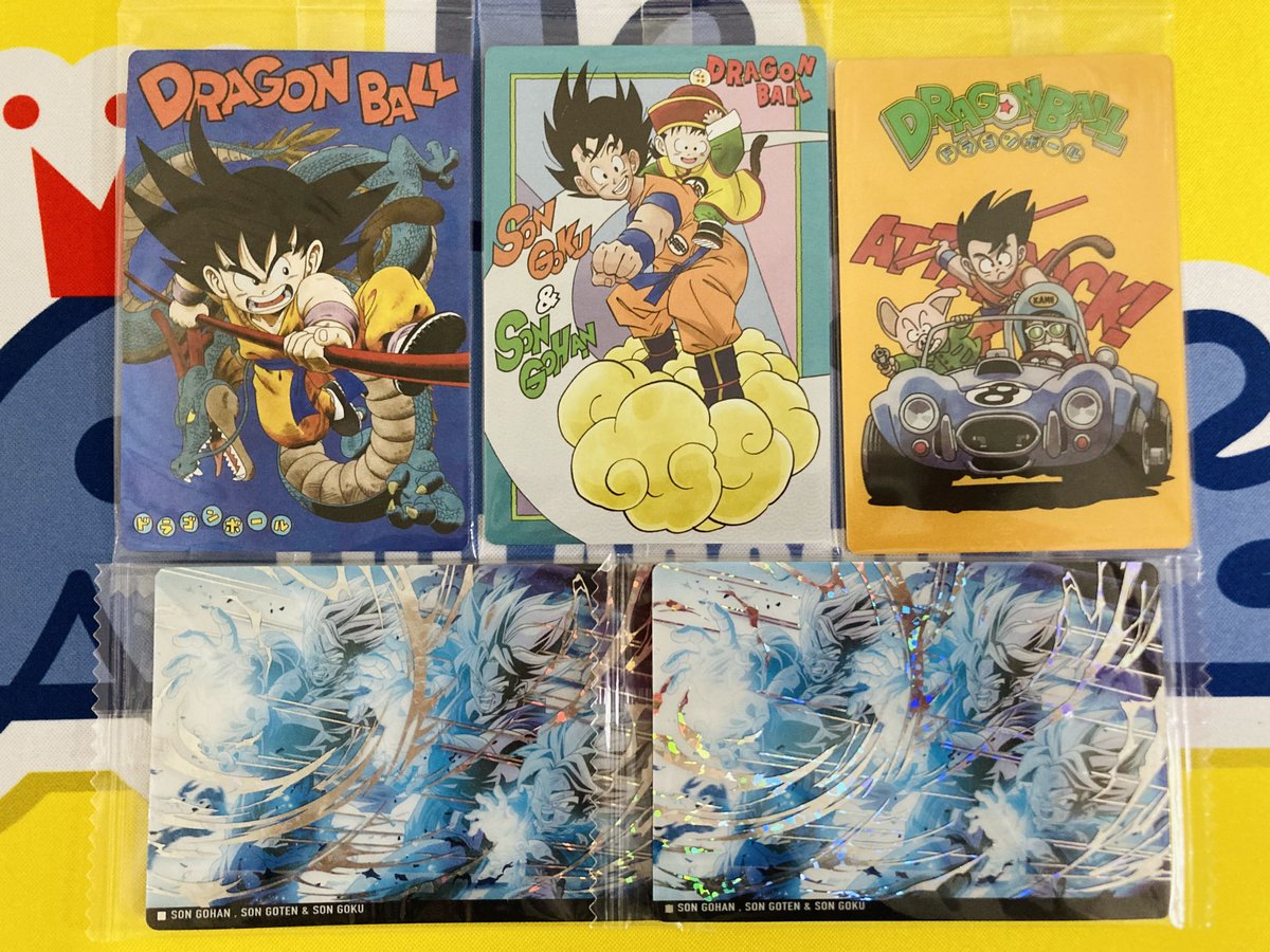 full_shokugan's tweet photo. 🔥🐉食玩 ドラゴンボール 入荷情報🐉🔥

✨63枚・36種類✨イタジャガ入荷しました‼️

ドラゴンボール食玩カードが多数ラインナップ🔥

コレクションにもおすすめのアイテムを
ぜひチェックしてください👀✨

👇販売ページはこちら👇
https://t.co/N1zIuO578a

#ドラゴンボール #フルアヘッド https://t.co/LBGtXRnQDv