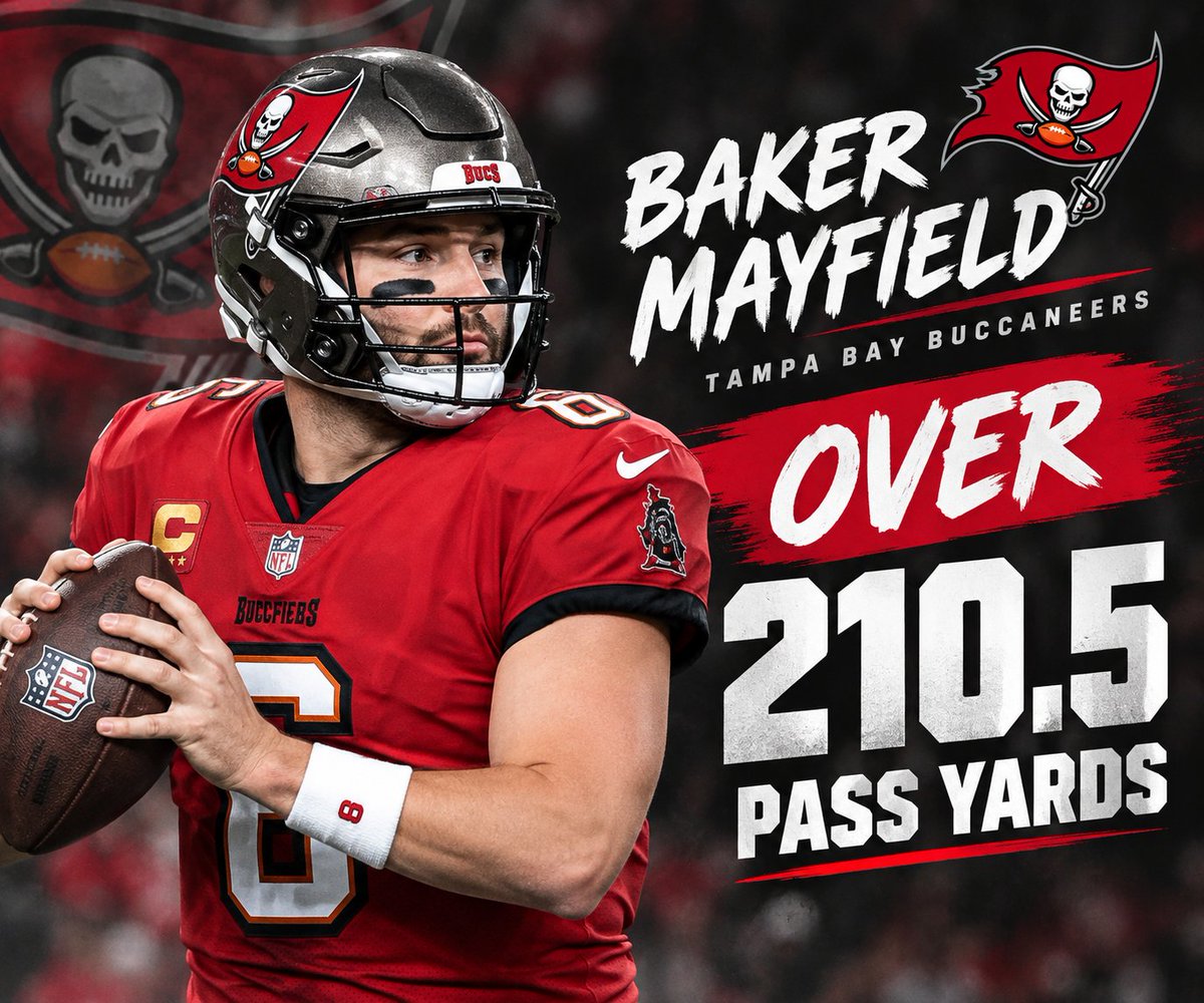 GameCastJunkies's tweet photo. 🚨IAN'S OFFICIAL WEEK 2 PLAYER PROP 🚨

Baker Mayfield gets a matchup against the team that both drafted him and also gave up on him. He HATES the Browns and has a chip on his shoulder, 210.5 is simply just too low and I would take full advantage before a bump. https://t.co/MpggQCT3t3