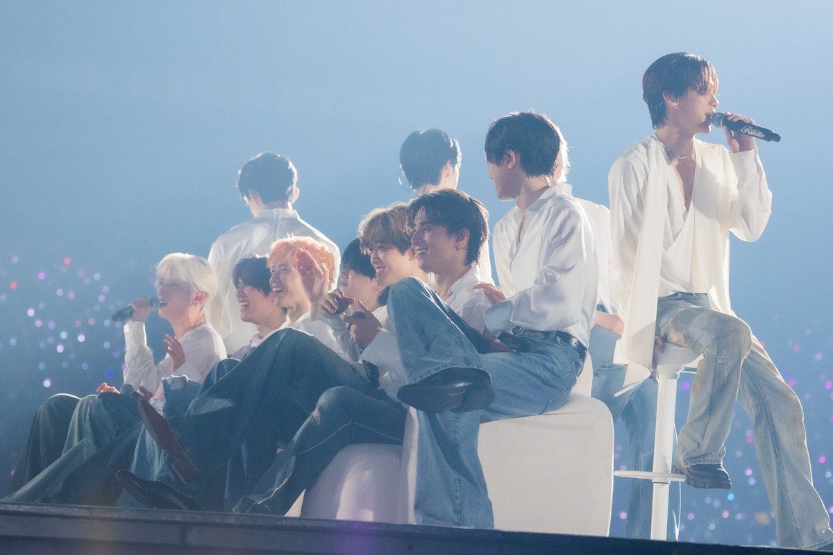 oricon's tweet photo. INI、初の東京ドーム公演✨️
ユニット曲で魅せた“11人の新たな表情”

🔻ライブレポート＆写真たくさん
https://t.co/x0ssDtHHPk https://t.co/PBcZUzeroa