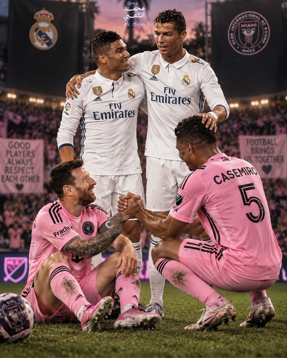 Qatari's tweet photo. 🚨 كاسيميرو لعب مع كريستيانو رونالدو 4 سنوات = صنع له الدون هدفين

كاسيميرو مع ميسي في نصف موسم = صنع له الليو 3 أهداف https://t.co/p91CQ5S78T