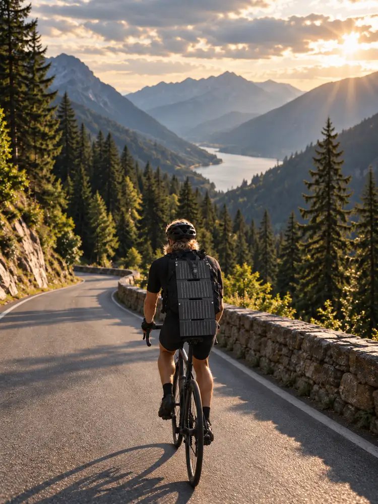Solupup_global's tweet photo. Sun on my backpack, charge as I ride. SOLUPUP PBS47K ☀️🚴

#SOLUPUP #PBS47K #cyclinglife #solarpowerbank https://t.co/zk9e0cZMw5