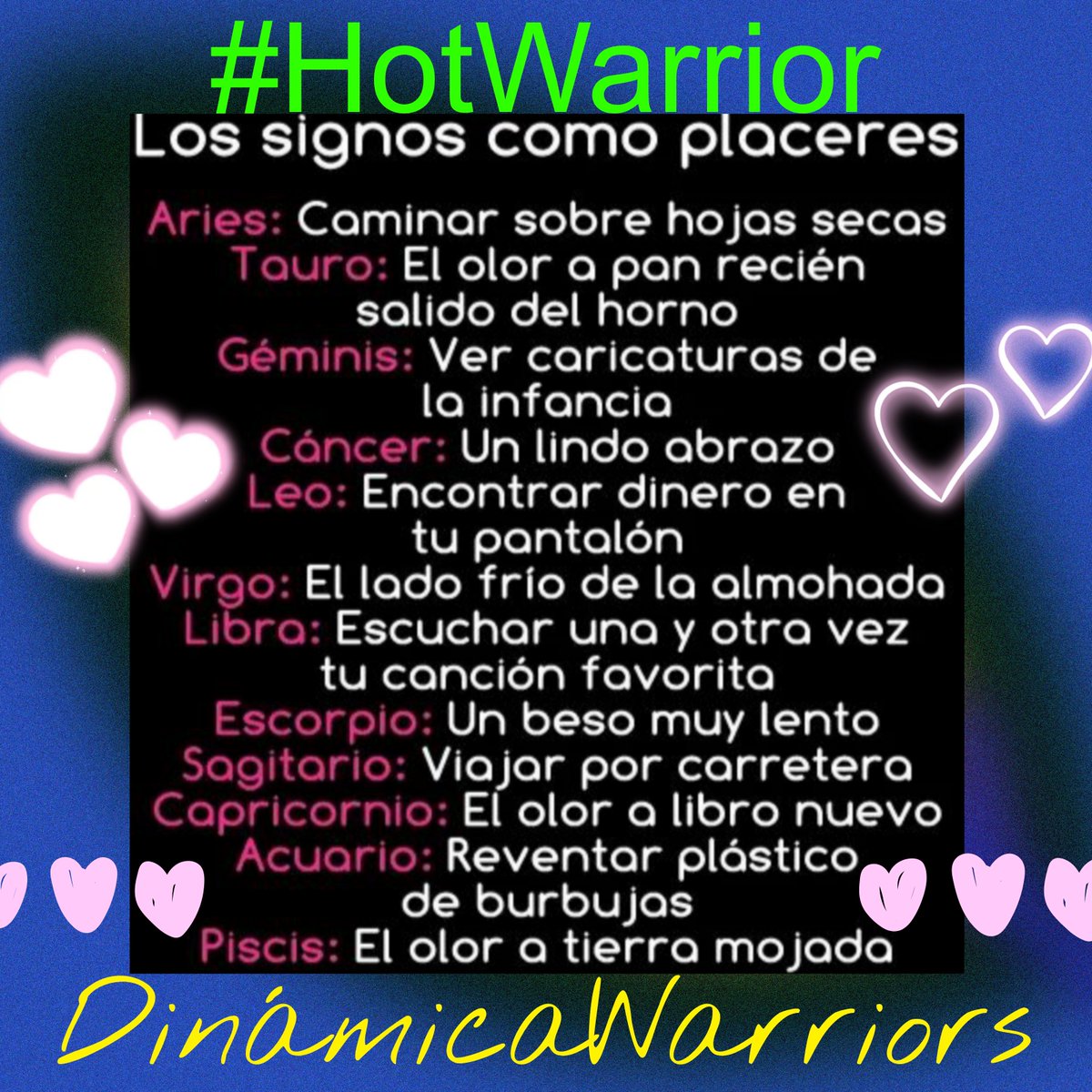 carher0663's tweet photo. #HotWarrior
DinámicaWarrior
 Cuál es tu máximo placer 
yo: ver cartoon de mi infancia 

@ tus amigos y diviértete
@WarriorDaih
@millo_moni
@guwevara 
@tatyresv
@ElTrovador09
@MissConstelada
@tmpagges
@YekiAlare
@Faz8Af 
@SusyHur23HM
@Diablitaaire 
@Gomez7105
@Lluviaquetemoja https://t.co/zD9rfqX4aR