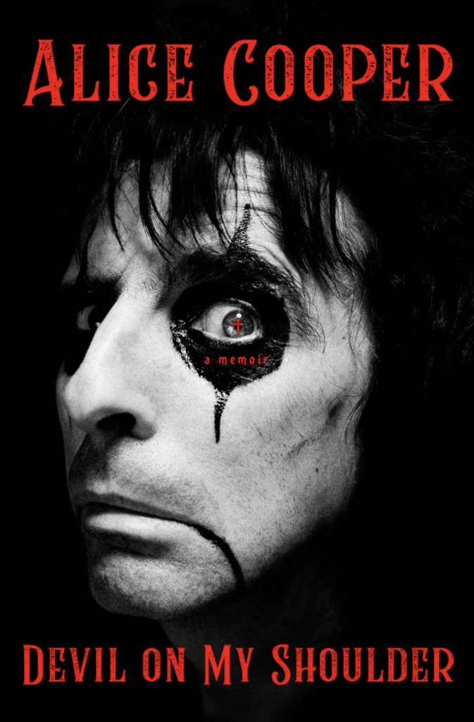 RecCollMag's tweet photo. Out 6 Oct., #AliceCooper/Daniel Richler Devil On My Shoulder book, on De Capo. https://t.co/cqCPT0awSE