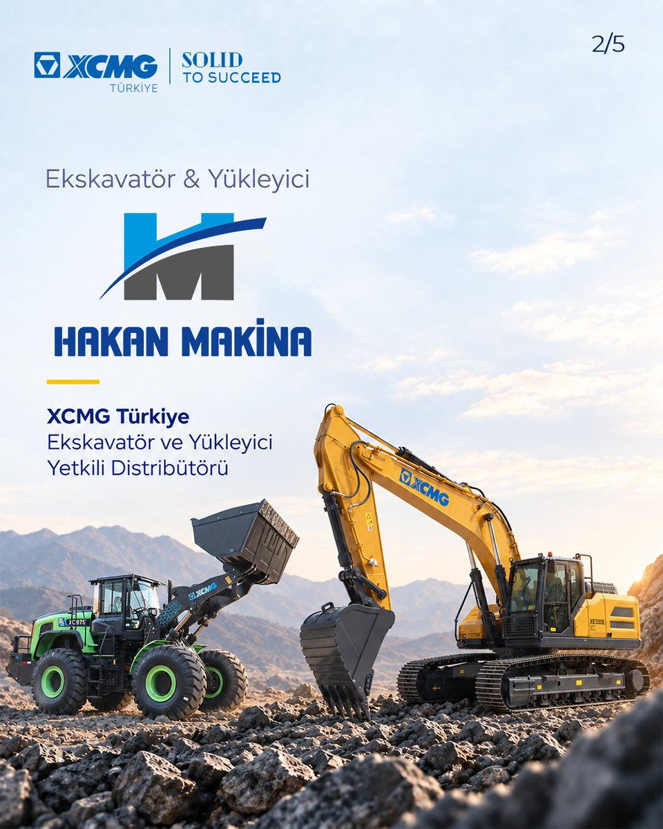 XCMGTurkiye's tweet photo. XCMG Türkiye, XCMG iş makinelerinin Türkiye’deki resmi şirketi ve tüm ürün gruplarının yetkili satıcısı olarak faaliyetlerini sürdürmektedir.
Farklı ürün gruplarında uzmanlaşan yetkili distribütörlerimizle birlikte, Türkiye genelinde satış ağımızı sürdürüyoruz.
#XCMG #XCMGTürkiye https://t.co/EYrCx49s0d