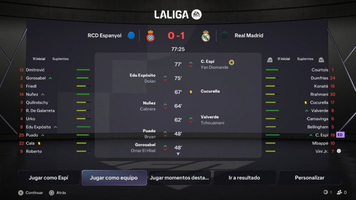 eafc_shop_'s tweet photo. 🚨How to get 1,250 XP in 30 minutes! #FC27 

• Start a new player career 
• Choose Carlos Espí from Real Madrid 🇪🇸 
• Change duration to 3 minutes
• Change difficulty to beginner 
• Select to play matches as the team 🎮
• Espí = substitute so only have to play a few minutes of the match 
• Complete 10 match objectives ✅