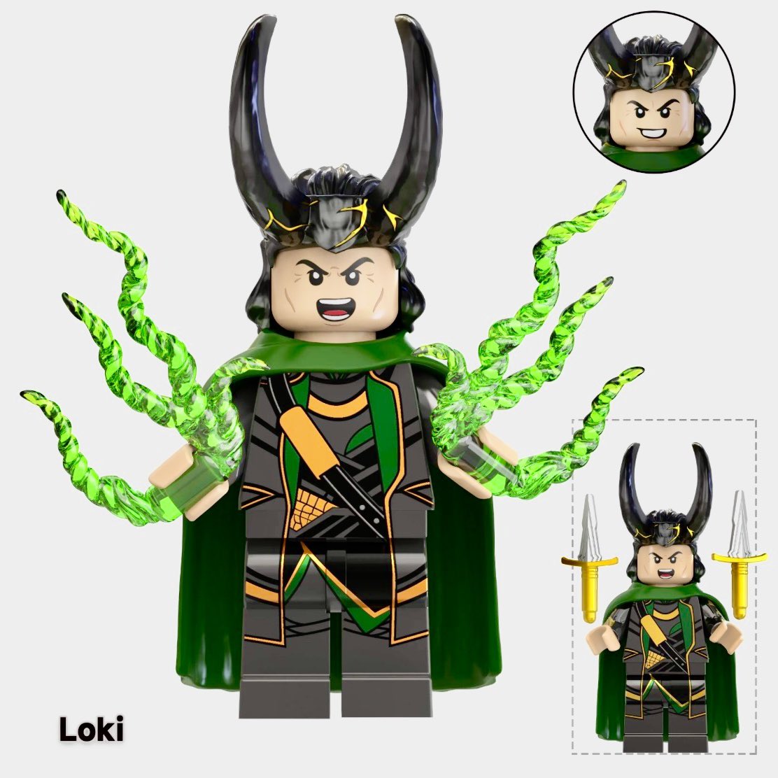 lokiustruther's tweet photo. feeling maternal over lego loki 

look at him 😭😭😭😭 https://t.co/E56x9orYAi