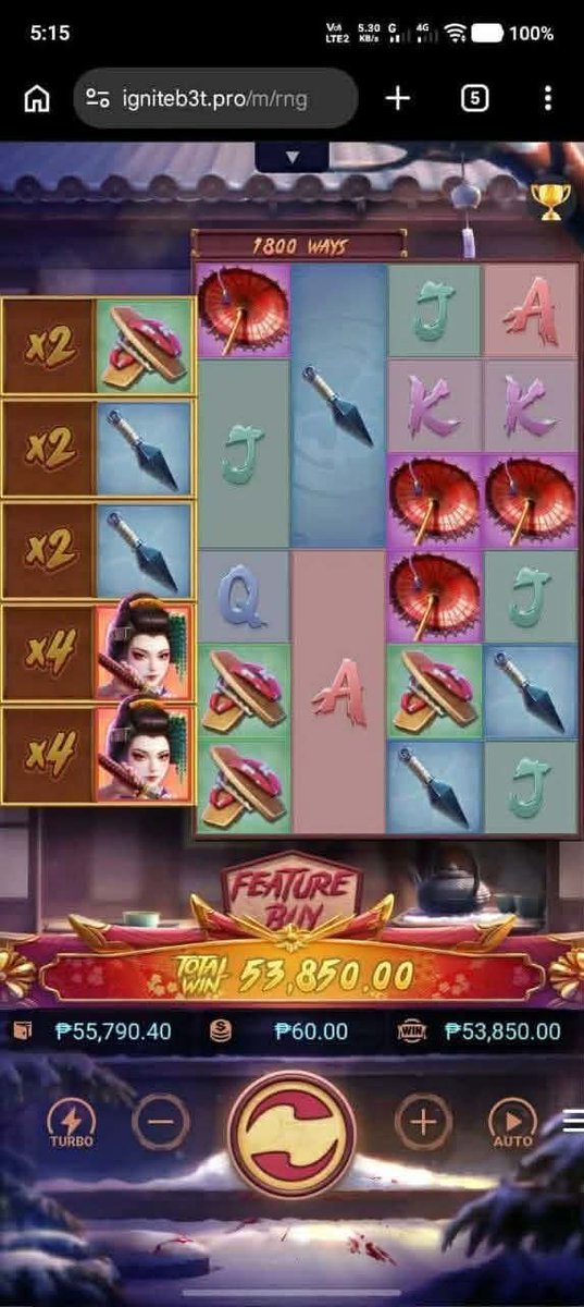 AlterIlo_2's tweet photo. IGNITE BET 🔥 Dito na Legit site!!

𝗚𝗔𝗠𝗘 𝗡𝗔𝗠𝗘: GEISHA'S REVENGE 
𝗣𝗥𝗢𝗩𝗜𝗗𝗘𝗥: PG 

𝗕𝗘𝗧:60
𝗪𝗜𝗡: 53,850
𝗪𝗜𝗧𝗛𝗗𝗥𝗔𝗪𝗔𝗟:55,790

REGISTER AND PLAY HERE 👇
https://t.co/Hr3CCc8Qlm

🅟🅛🅐🅨 🅡🅔🅢🅟🅞🅝🅢🅘🅑🅛🅨 https://t.co/WGhmg1Xsg9