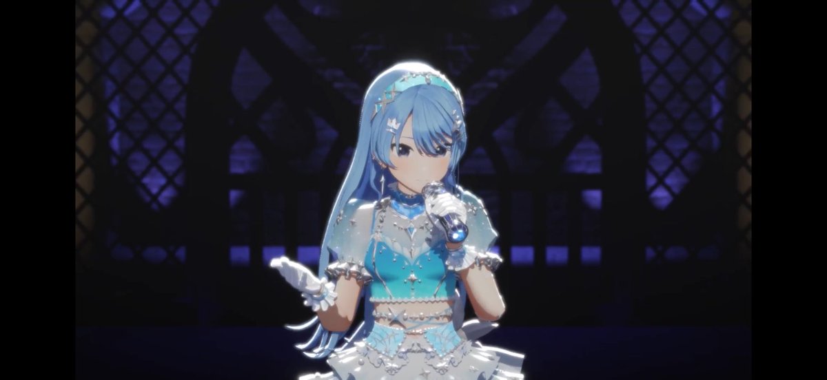 micomet032235's tweet photo. ミニスカ衣装！
すいちゃん「こちら、みんなが待望のミニスカートバージョンです！｣
星詠み「かわいいー！！」
すいちゃん「可愛すぎる……このお姿でもポーズとりたいよね、まいりますわ。バチコン！左でもバチコン！真ん中でバチコン！」
星詠み「ふぅーー！かわいいー！」
 #きらめくほしまち https://t.co/fKAY4KHAUD