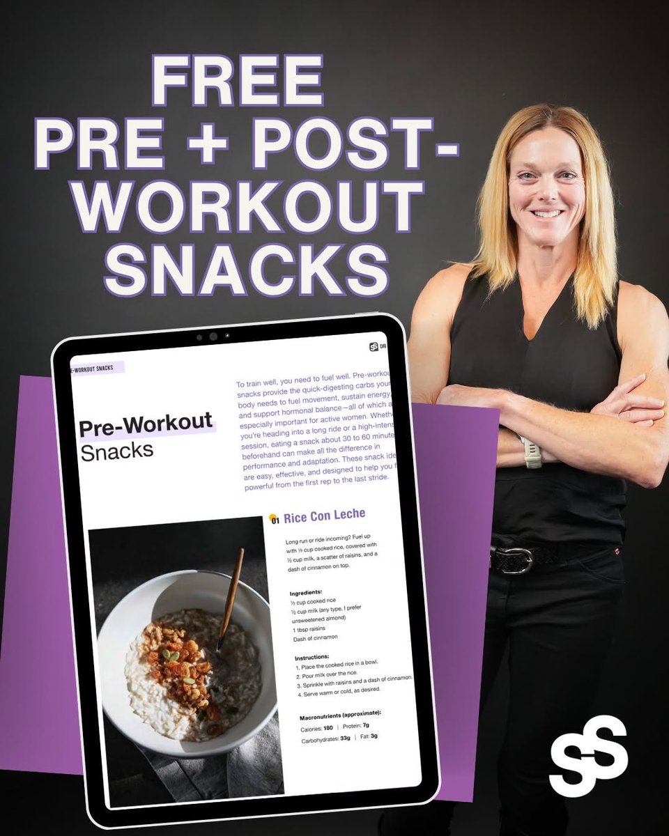edmarmoreira3's tweet photo. To train at your best, you need to fuel properly.

Pre-workout snacks give the quick-digesting carbs your body requires to energize movement, extend energy, and support hormonal balance—all especially important for active women. Whether you're prepar... https://t.co/9pqEROQlBM