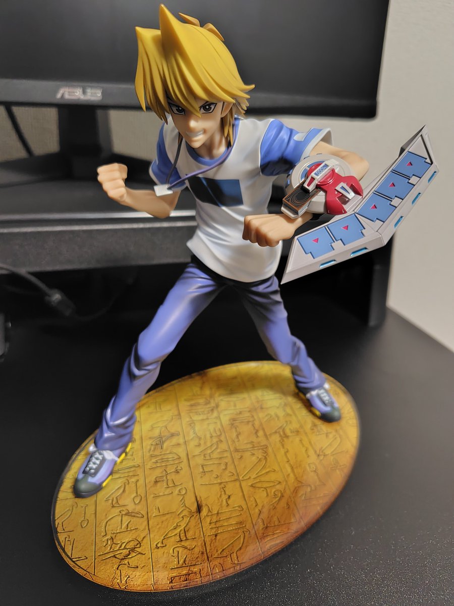 Amaki001's tweet photo. 城之内くんのフィギュアが届いた〜
パーフェクト城之内様さいこうだよ https://t.co/sneF4spJeE