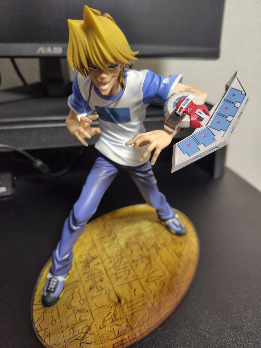 Amaki001's tweet photo. 城之内くんのフィギュアが届いた〜
パーフェクト城之内様さいこうだよ https://t.co/sneF4spJeE