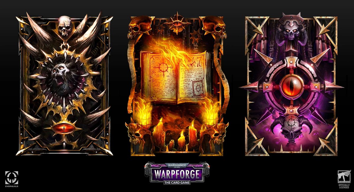 40KEternityGate's tweet photo. Black Legion Card Backs by Jaime Martinez Querol @Jaimemq_art
(Jaime MQ, jaimemq_art)
https://t.co/unF6v0LX0u

 #HereticAstartes #ChaosSpaceMarines #CSM #BlackLegion #Warpforge #WarhammerSkulls @warpforge40k @EverguildGames #VideoGames #WarhammerArt #Warhammer #Warhammer40K #40K https://t.co/zbmazUxW4j