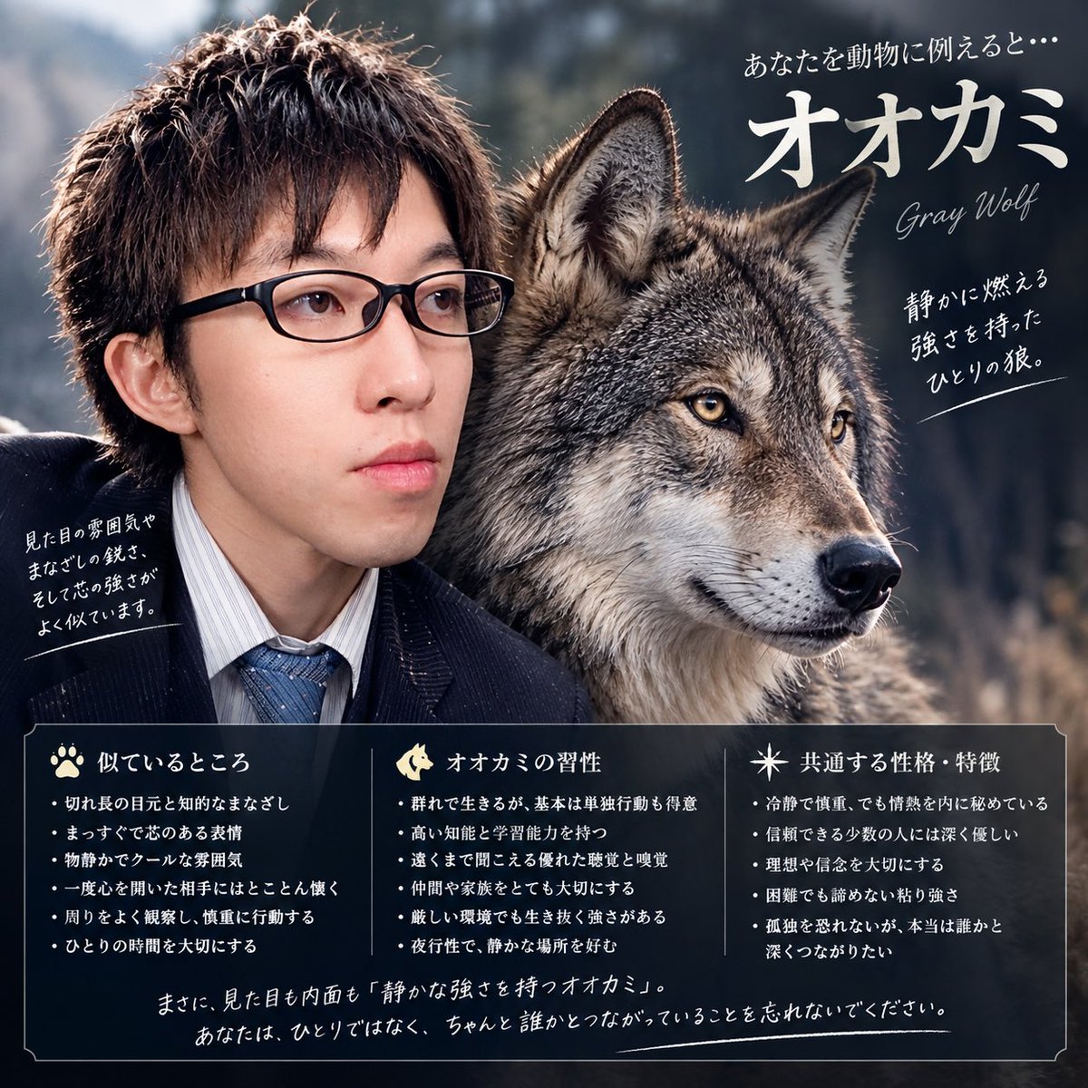 ChromeG1B2's tweet photo. おかしいな...ChatGPT動物占い
豚になるはずなのに https://t.co/qoQUWHdPFm