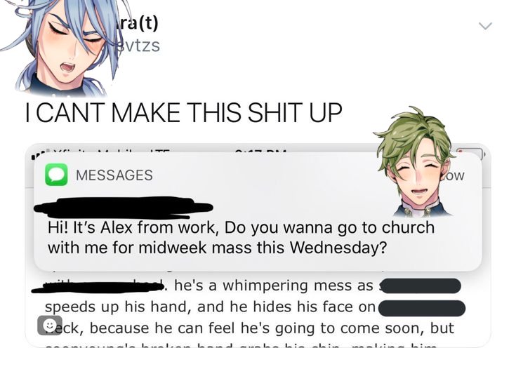 Cosmo_Phalhemr's tweet photo. Ok. I'm going to start moving some of my nucarni textposts while college bends me over and fucks me with no lube. Only the ones I find rlly rlly funny tho. Have a yaoiful day https://t.co/LyRMz7DmEy