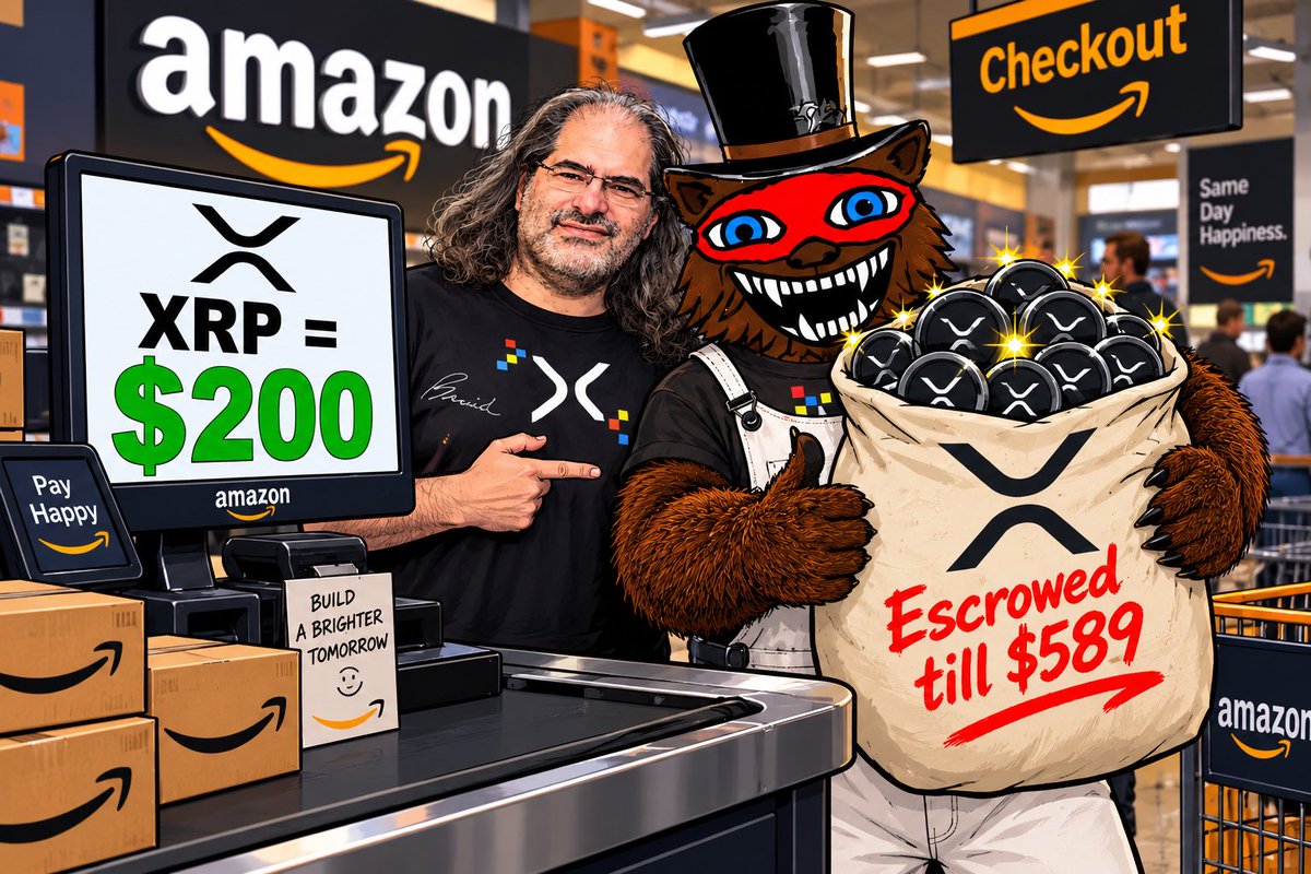 Archie_XRPL's tweet photo. DAVID’S DROPPING HINTS AGAIN 🚨

He just posted an $80 item jumping to $200 at checkout.

$XRP pump is overdue.

Is a three-figure XRP possible?

I’ve got a fat bag escrowed till 589.

Is that a price… or an event still coming?

Just don’t dump it all at $10.

The jump never needs a reason.

Locked in? Drop a 🔒XRP ARMY