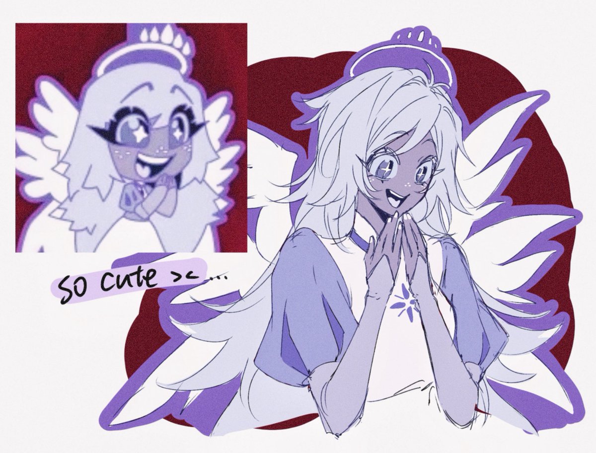 Kyuo_09's tweet photo. #Hazbinhotel
 🪽🥺🥺🥺 https://t.co/BNySbC6s5b