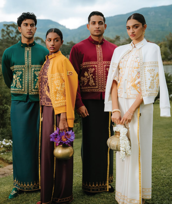 BadmintonJust's tweet photo. The Sri Lankan team attire for the Asian Games is just so amazing 🥵🔥 https://t.co/UVB6g4HZtE