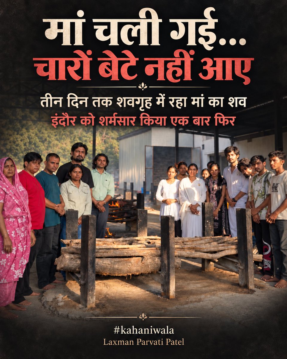 LaxmanP70962041's tweet photo. #माँ #चारोंबेटेनहींआए #माँकादर्द #रिश्तोंकीसच्चाई #बुजुर्गोंकासम्मान #मानवता #इंदौर #Indore #RespectParents #StopElderNeglect #Humanity #kahaniwala #laxmaparvatipatelpage https://t.co/PHbm0XSW9p