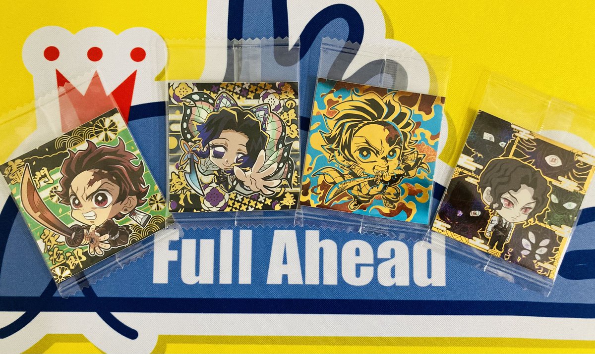 full_shokugan's tweet photo. ⚔️🔥#鬼滅の刃 食玩 入荷情報🔥⚔️

📦鬼滅の刃 食玩アイテムが入荷しました‼️

魅力あふれる隊士たちのカードが登場✨

お気に入りのキャラクターを集めて
あなただけの鬼滅コレクションを楽しもう👀💕

「心を燃やせ――🔥」

👇販売ページはこちら👇
https://t.co/EB0T2Q7UjZ

#食玩 #フルアヘッド https://t.co/ZigUI4QcEp
