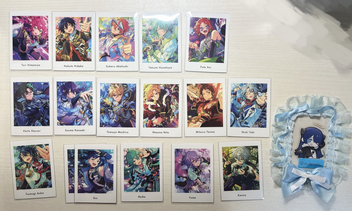 oyu_torihiki_'s tweet photo. 【交換/譲渡】あんスタ ぱしゃっつ P.A.shots!! Vol.6 Action

[譲]画像参照
[求]同弾A奏汰＞異種奏汰 ご希望額+送料

郵送交換、初回リトリン必読
1枚目は交換のみ
お声掛け重なる場合3枚目含むもしくは複数枚のお取引の方を優先します。
お気軽にお声掛けください🙇‍♀️ https://t.co/UkG75QuzNS