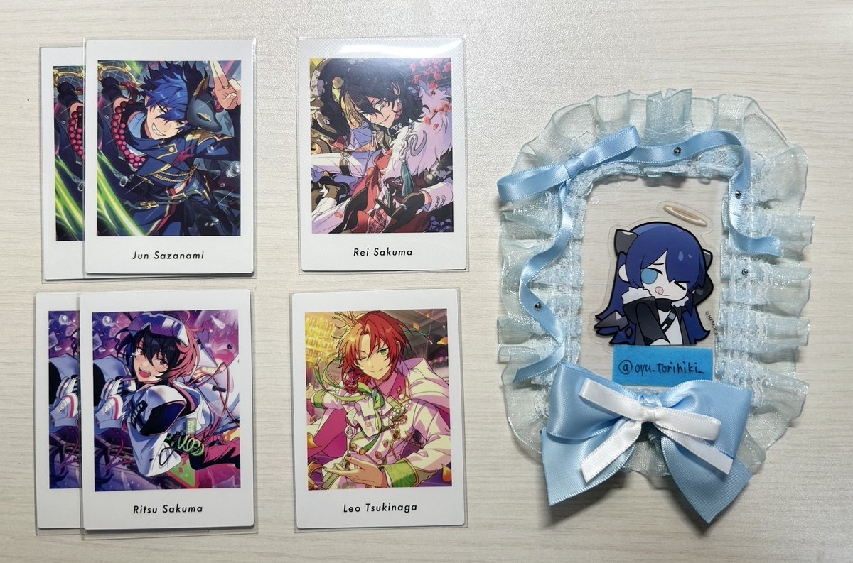 oyu_torihiki_'s tweet photo. 【交換/譲渡】あんスタ ぱしゃっつ P.A.shots!! Vol.6 Action

[譲]画像参照
[求]同弾A奏汰＞異種奏汰 ご希望額+送料

郵送交換、初回リトリン必読
1枚目は交換のみ
お声掛け重なる場合3枚目含むもしくは複数枚のお取引の方を優先します。
お気軽にお声掛けください🙇‍♀️ https://t.co/UkG75QuzNS