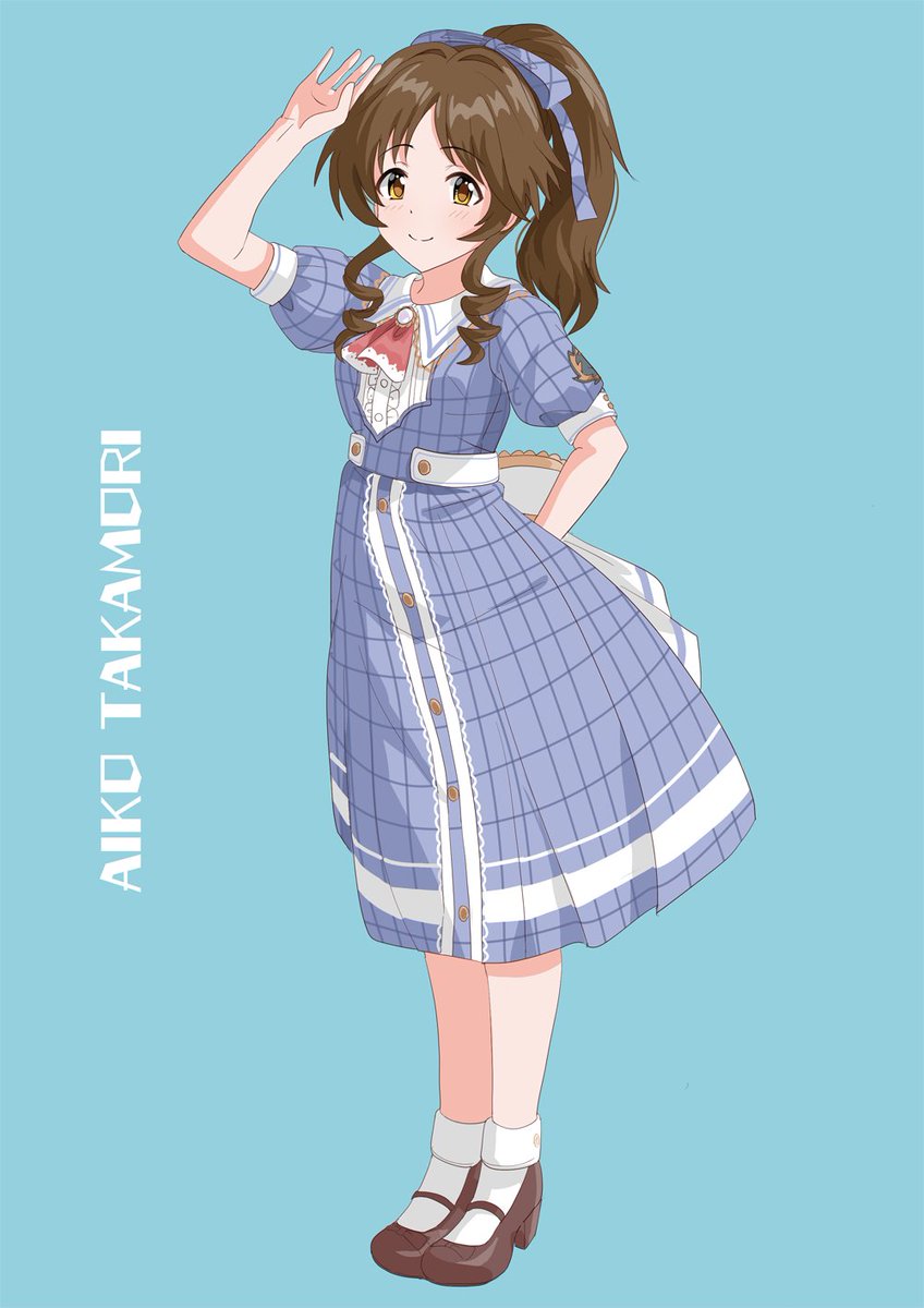 IllustScody's tweet photo. 今日は高森藍子ちゃんを描いてみました https://t.co/4y4zzi3zL5