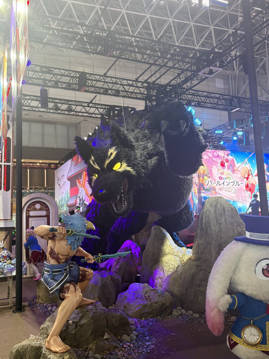 taragorila's tweet photo. ゲームショウまーーーじ面白かった https://t.co/iudT6nj2Fb