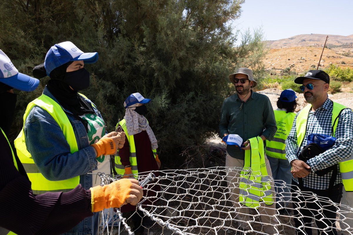 IloProspects's tweet photo. Through the #PROSPECTSPartnership, @iloarabstates and Jordan’s Ministry of Agriculture are combining investment in agricultural infrastructure with decent short-term employment for Jordanians and Syrians in Wadi Al-Karak, with support from @DutchMF, @NLinJordan https://t.co/8OLzxSIySs