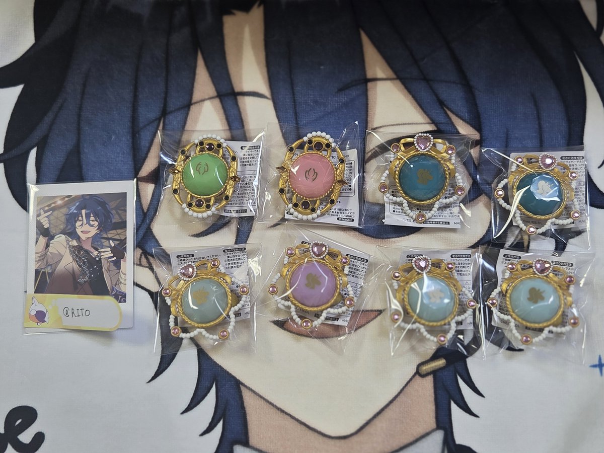 RIN05knt's tweet photo. あんスタ　スフィアライト　リンライ　リングライト　交換
譲　ジュイス1、舞珠1、ライカ2、エス2、カンナ1、ユメ1
求チトセ>望見>>>>定価+送料
メロアスは交換優先させていただいてます。先にお声がけいただいた方を基本優先させていただきます。
メルカリ>郵便、都内手渡し
お気軽にお声がけください https://t.co/sHKCpPRPZr