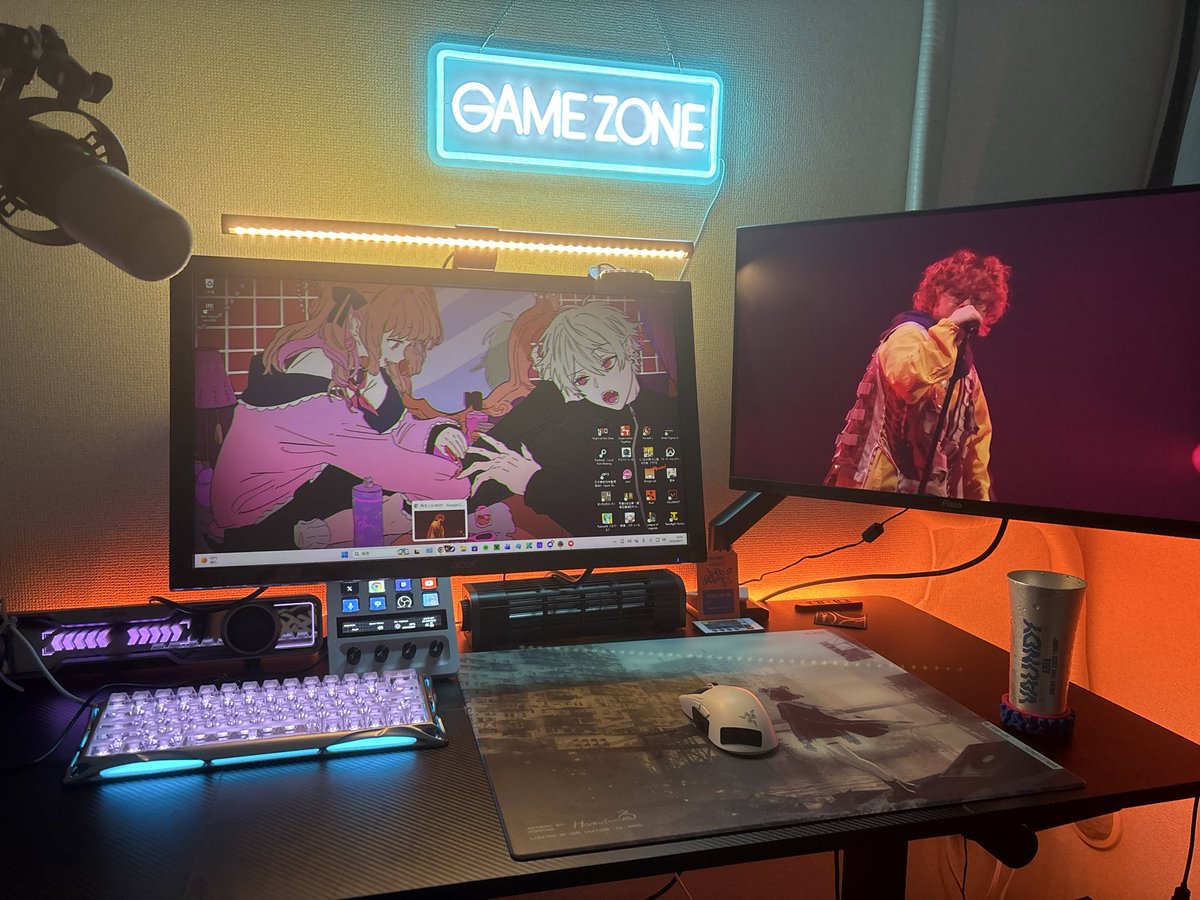 wakayusi's tweet photo. 理想のゲーム環境にvaundyをちゃんと追加できてハッピー https://t.co/xuPcZyJKlM
