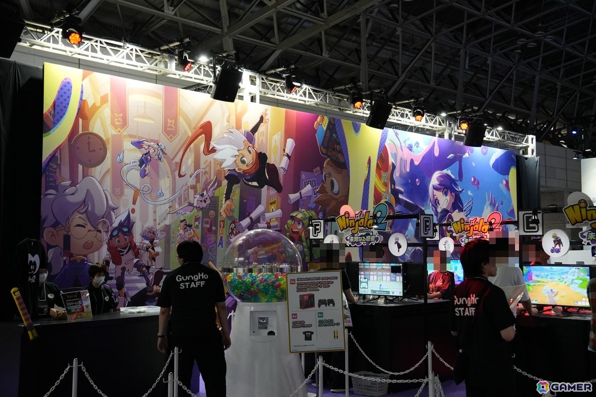 GamerNeJp's tweet photo. Switch2「ニンジャラ2」試遊や新作「B.L.U.E. NOVA」のノベルティが充実!ガンホーブース現地レポ【TGS2026】 https://t.co/bxIYgZuPoN #ニンジャラ2 #BLUENOVA #TGS2026 https://t.co/iqXbWdHZ08