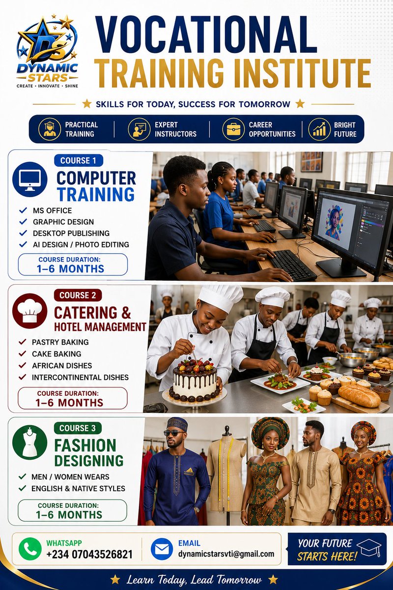 CharityEsn7's tweet photo. We are raising 5million Naira funds to Empower Youths in Lagos with free training in computer literacy, fashion design, catering and baking. Goal Train: 50 Youths. Every 5k sponsors one starter kit. Support/Donate 👇
https://t.co/m8rSAKYdYl
#YouthEmpowerment
#SkillsAcquisition https://t.co/ykE0Ls6Nxa