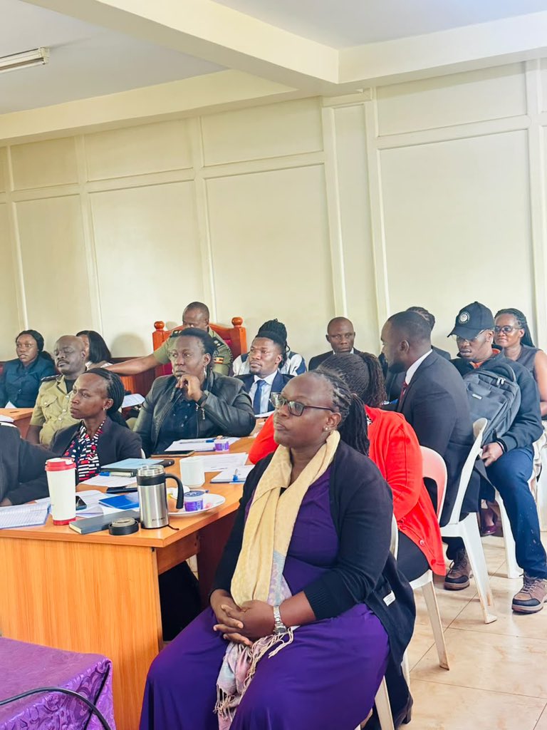 RaisingTeensUg2's tweet photo. We are currently at Makindye Court for the District Coordination Committee (DCC) Meeting hosted by our partner @CEDOVIPuganda under the @GirlsFirstFund bringing together key stakeholders from the police and Civil Society Organizations.

The meeting’s focus is on strengthening district level coordination and investment in child sensitive systems that prevent and respond to child marriage and teenage pregnancy.

Through meaningful collaboration, stakeholders are working to strengthen protection mechanisms, improve coordination of services and advocate for sustained investment in girls’ rights, safety and future. 

Protecting girls requires collective action, shared responsibility and systems that respond to their needs.
We are committed to #EndChildMarriage