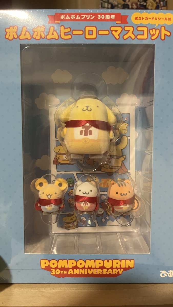 hr7_ZLS's tweet photo. ポムポムヒーローマスコット
可愛すぎて開けれない🤣🤣

#ポムバサダー https://t.co/5ildSFA8K4