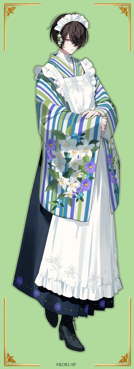 boysbemaid_koki's tweet photo. -ˋˏ ༻❁ メイドボーイ部 四変化 𝟞人目 ❁༺ ˎˊ-

メイド服🫖➪制服🏫➪私服👔➪メイド服🎀 https://t.co/t3WoOl6aPD