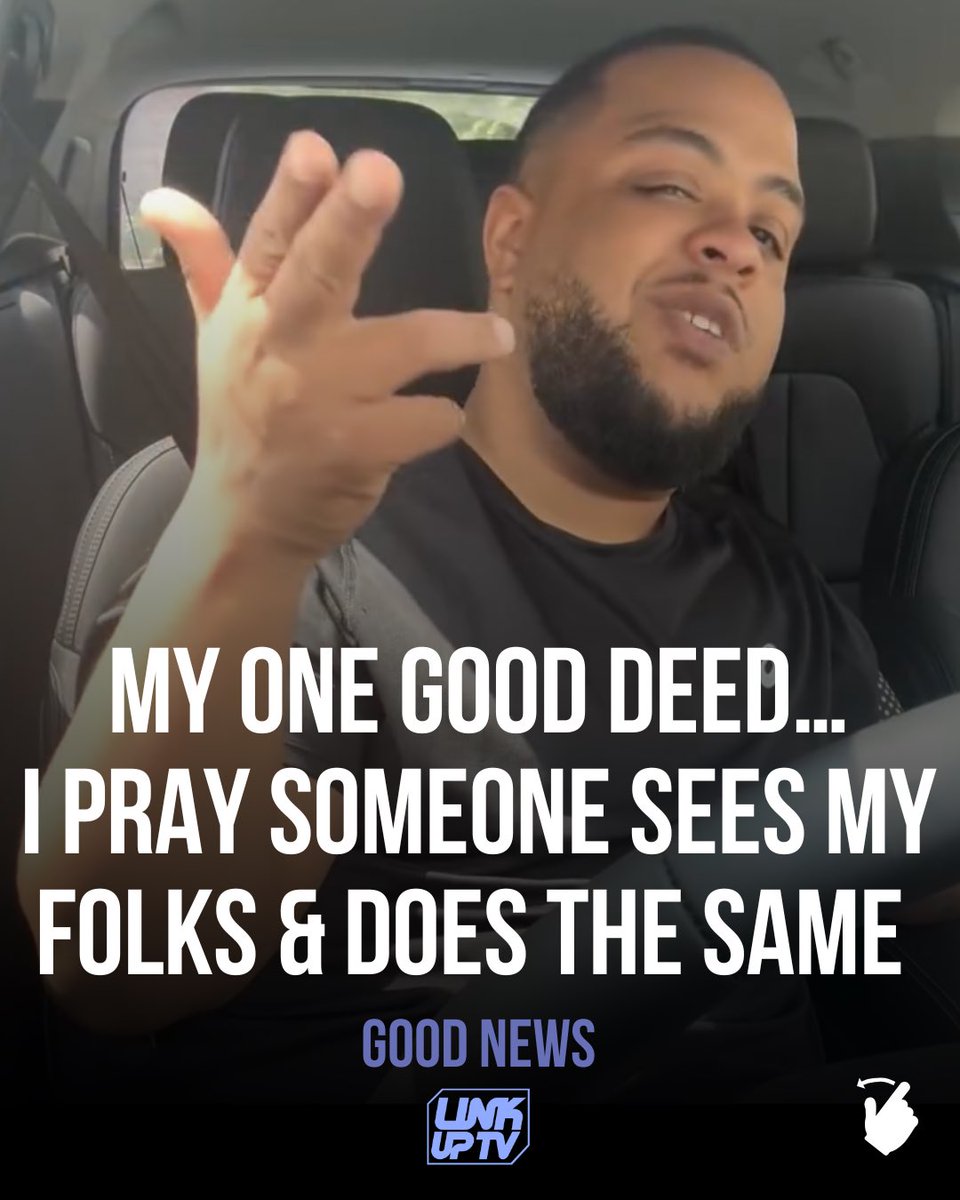 linkuptv's tweet photo. Manners carry you through the world 💯 He saw an old woman with her shopping and offered her a lift home. He can’t help but also picture his parents in that same situation. Clean hearted 🙏

♻️ uncle_chunkz https://t.co/LVkGMLBytQ