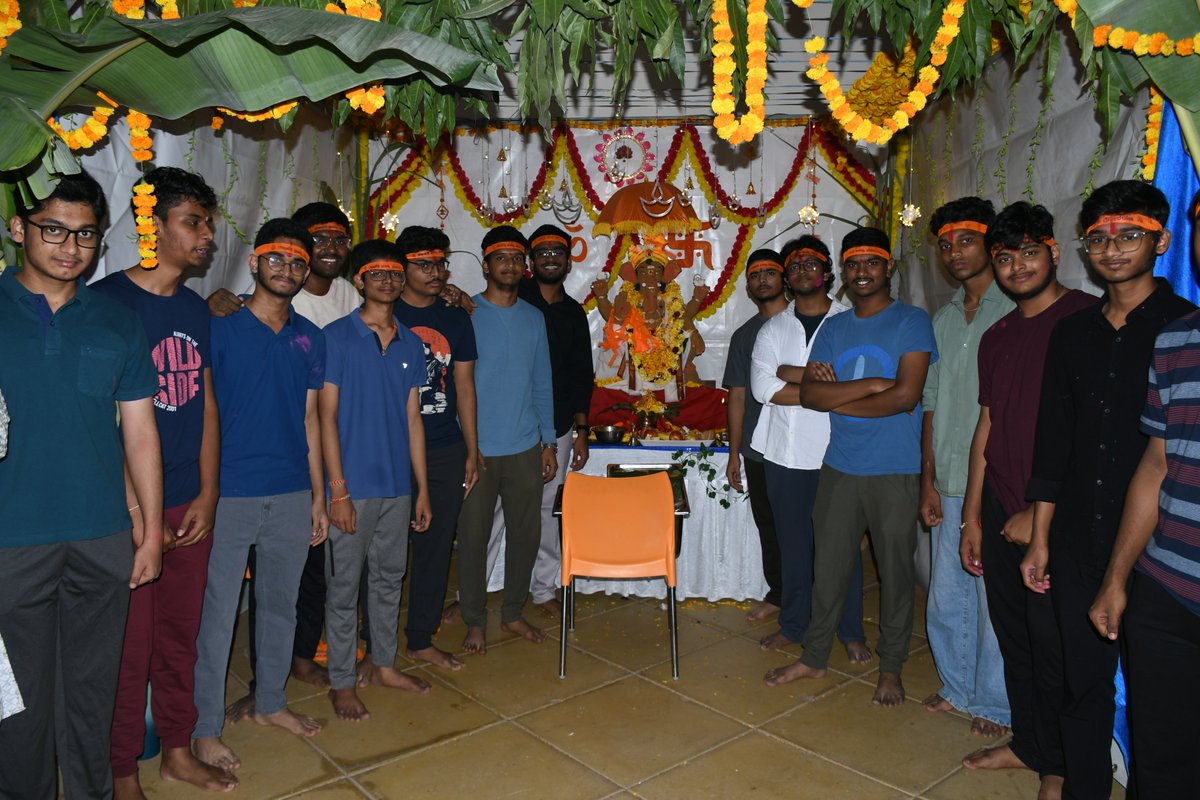 IIITB_official's tweet photo. A glimpse into the Ganesha Chaturthi celebrations!
IIIT-Bangalore Celebrated Ganesha Chaturthi from 14-16 September 2026 at both Ecity campus and Extension Campus.
A special thank you to our organizing committee for bringing such great energy to the festival.
#IIITB #GaneshaChaturthi #GaneshaChaturthi #FestivalVibes