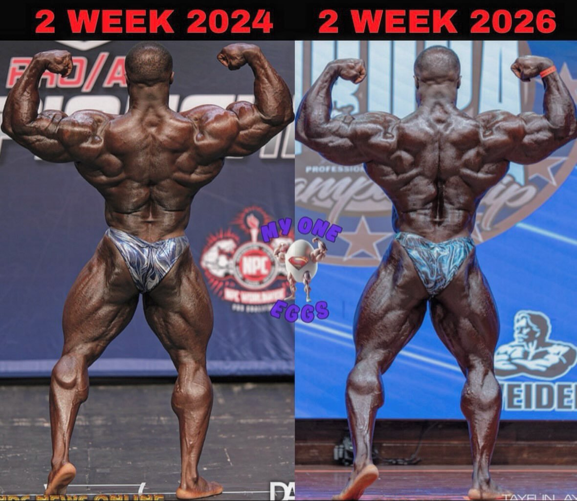 samsondauda_'s tweet photo. @samsondauda_ 🦁 2 Week 2024 🆚 2 Week 2026 🔥 https://t.co/vNluiT1I06