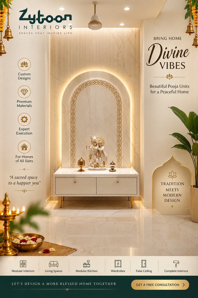 ZytoonL's tweet photo. #ZytoonDesignStudio #PoojaUnitDesign #PoojaRoomDesign #PujaRoom #HomeInteriors #InteriorDesign #ModernPoojaRoom #LuxuryInteriors #TraditionalInteriors #BangaloreInteriors #HomeDecor #InteriorDesignBangalore #DreamHome #SpacesThatInspireLife https://t.co/OlowvPijNj