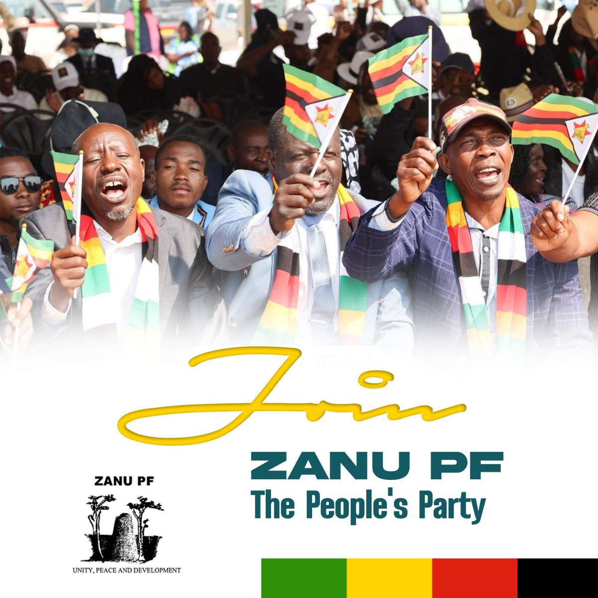 MulakazuvaL's tweet photo. ✅️Date
✅️Location
✅️NeVenue zviripo zvese
Dressing its obvious #PartyRegalia✔️✔️✔️✔️✔️
Its never too late to join the unstoppable revolutionary party @zanupf_patriots
#JoinZanuPFToday https://t.co/4JCn1Hm7oo