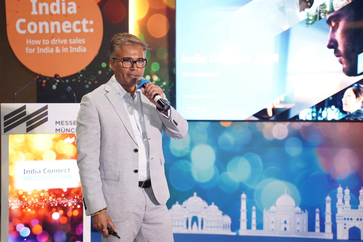 baumaCONEXPOIND's tweet photo. From international brands and technology leaders to Indian businesses and industry decision-makers
The show is open till 7 PM today.
Visit Now: https://t.co/2W8IPX8XWn
Entry Gates - 1 & 5
Exit Gate - 3
#baumaCONEXPOINDIA #IndiaConnect https://t.co/DI9F4WZDpT