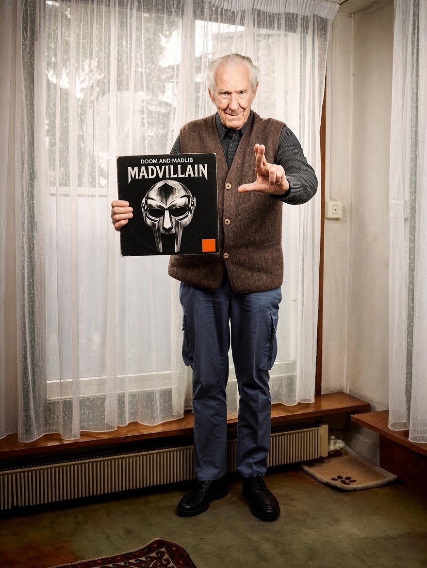 Fion2deranque's tweet photo. @SombreMagus Pendant que chad Alain Badiou écoute MF DOOM à s'en faire saigner les oreilles https://t.co/gFhuftUSFQ