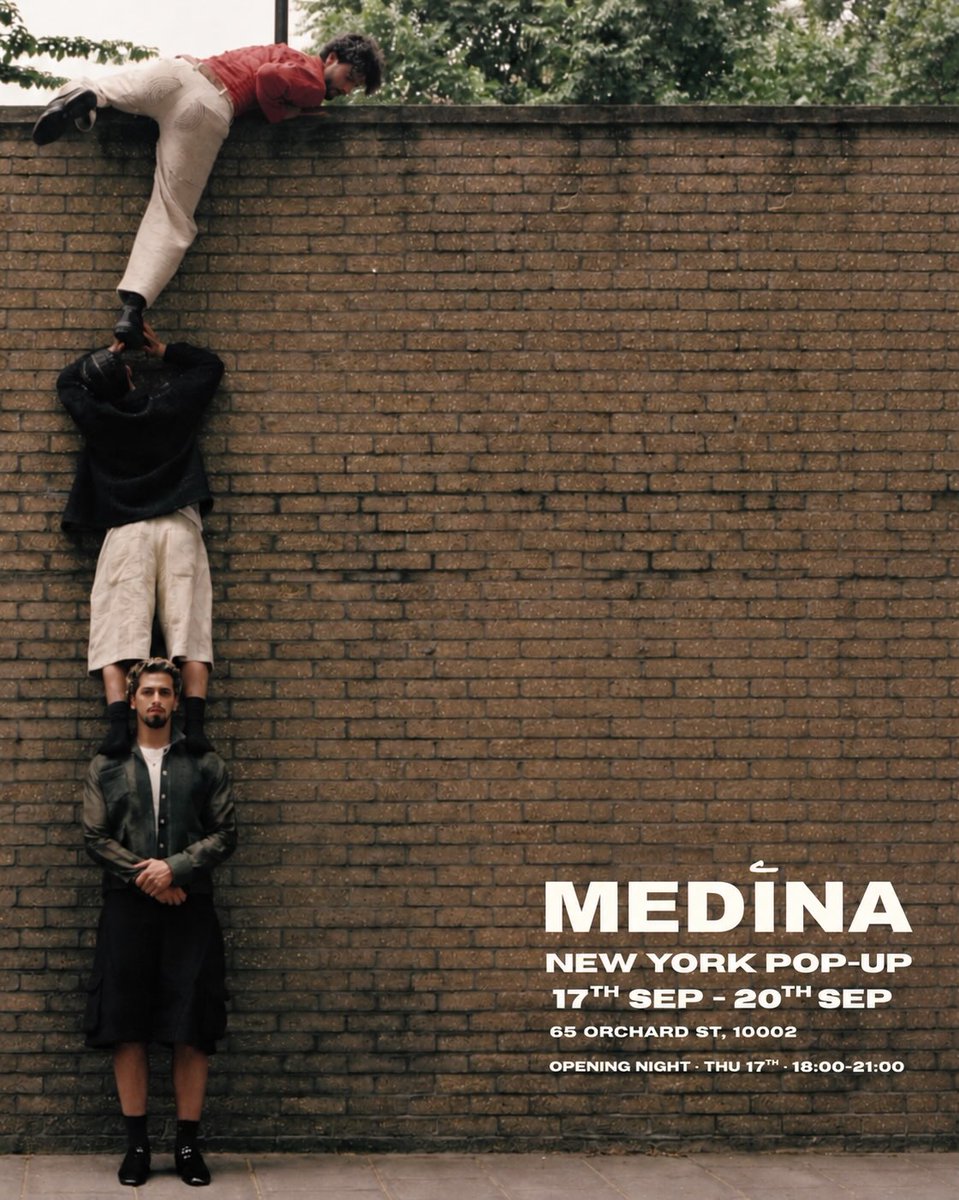 streetsouk's tweet photo. MEDINAFNF  NEW YORK CITY POP-UP

17TH — 20TH SEP https://t.co/ARrAw4yrYN