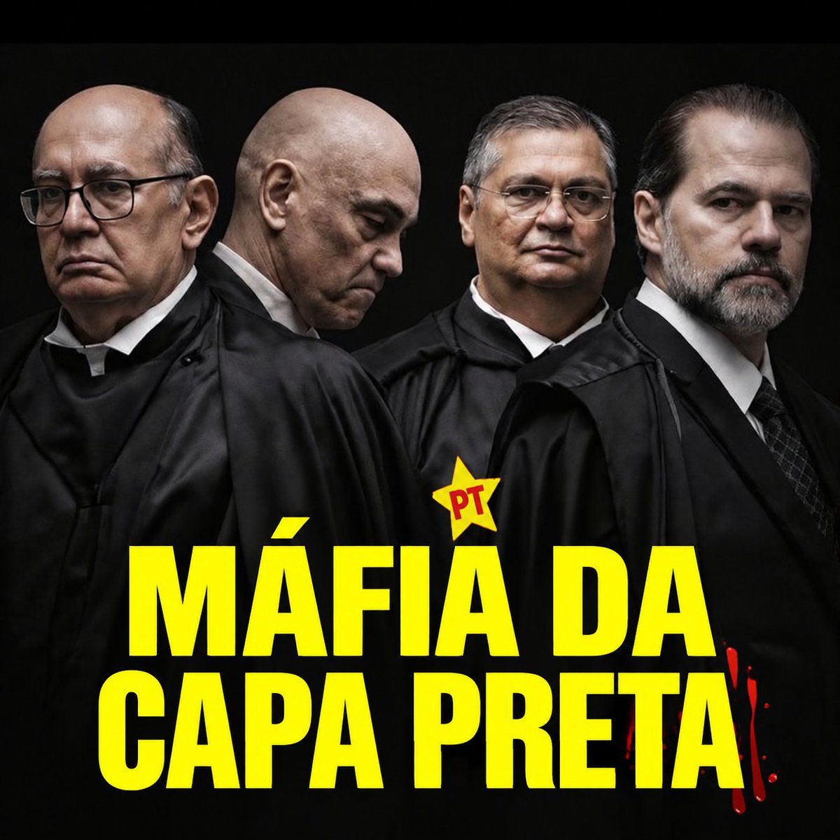 Tania120510's tweet photo. @FtimaPesso2719 STF a máfia da toga https://t.co/mPsvNUZVtZ