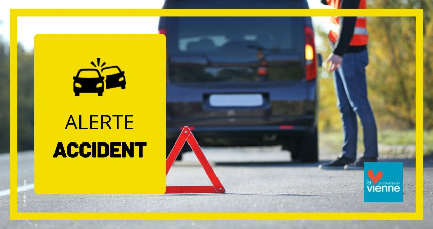 departement86's tweet photo. #Routes | Accident poids-lourd sur la RD 727 à Savigné ⚠️

⛔️ Route fermée à la circulation
↪️ Déviation par les RD 4 et RD 148 dans les 2 sens

Prudence sur la route ! https://t.co/82tBGIm1jK