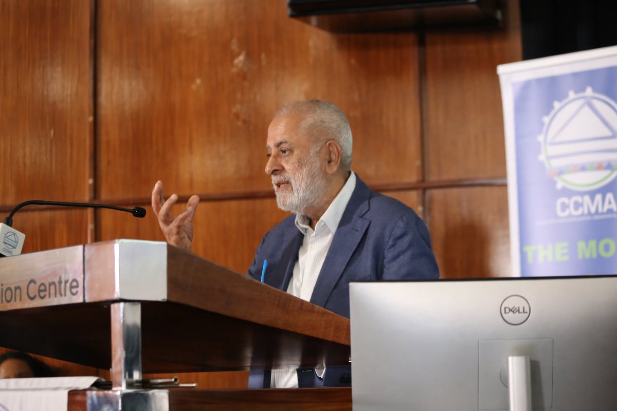 CCMA_SA's tweet photo. Ms. Xolelwa Kashe-Katiya – Project Leader of the Indlulamithi South Africa Scenarios and Dr Yacoob Abba Omar – Director of Operations at the Mapungubwe Institute deliver a presentation on Analysis of the South African Labour Market over the past 30 years #ALC https://t.co/bK07QWgBMs