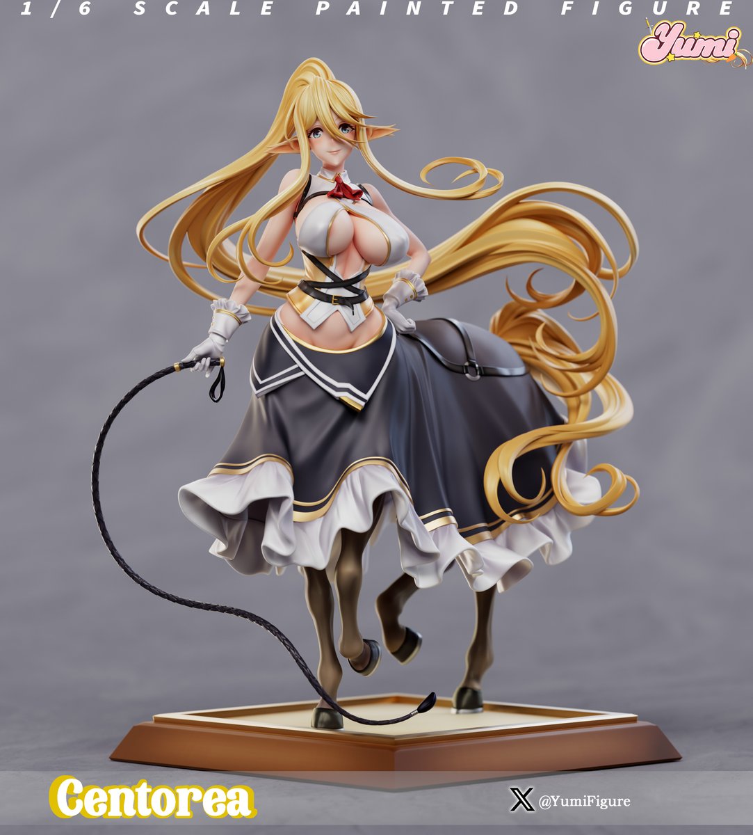 YumiFigure's tweet photo. ✨【New Arrival】1/6 Monster Musume Centorea Figure – Pre orders Open Now!
Here’s the pre‑order link!⬇️
https://t.co/ZdIpj2FBAy
🎁Giveaway starts now! Follow us & repost for a chance to win a FREE figure!

Details:
‑ Height: 31cm
‑ Figure type: 18+
‑ Features: 4 swappable arms, 2 swappable face plates,1 removable skirt, 1 swappable nude body
‑ Price: $239 /Deposit: $89
‑ Estimated Release: 2027 Jan

Thank you all for waiting~ Centorea is finally here! Rachnera is also planned for release in the future, so stay tuned!😁
#MonsterMusume #モンスター娘のいる日常 #モン娘 #Centorea #セントレア #animefigure #フィギュア #美少女フィギュア #NSFW