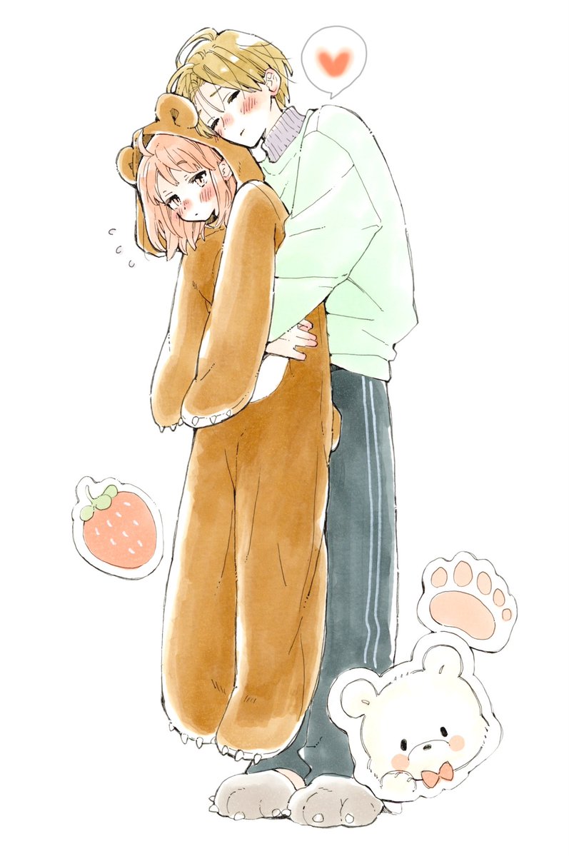 hyanneko's tweet photo. 彼氏が買ってきた部屋着🧸💕
#大福ちゃんと王子さま https://t.co/ccVlPiIAng