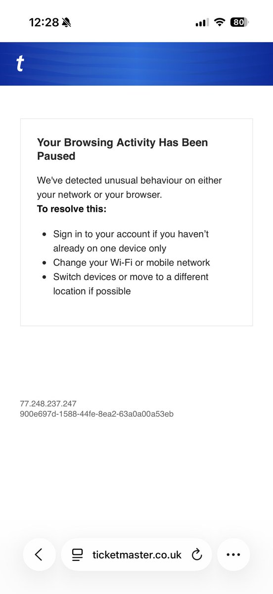 greeneyed_debs's tweet photo. I may have lost the battle but I will win the fucking war, I promise. Ticketmaster, you’re scum. Bye. https://t.co/PdqFBnXuxX