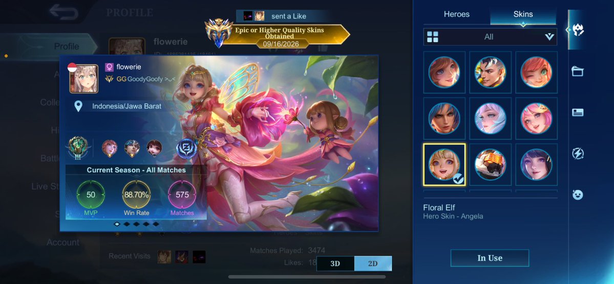softiekoomi's tweet photo. ke legend 2 dg wr rank segitu n yg cl ga ke ss sebelum reset 😭😭 tapi waktu itu clnya 89,34% klo ga salah inget 🙂‍↕️🙂‍↕️ butt,, look at enjelaa 🥹🥹 she’s sooo freaking cute after the revamped 🥺🥺🥰🌷💓💕💐💖😍🥹💞￼💕🌷😭 https://t.co/cJMXOLskcr